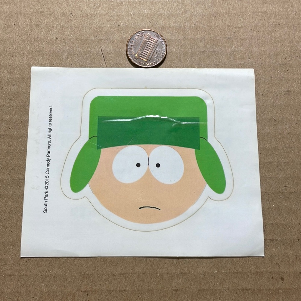South Park Kyle Sticker 2015 Comedy Central